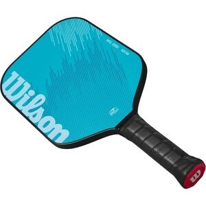 Wilson 16'' 13mm Fierce Series Pickleball Paddle, 2-4 1/4" Grip Size (Blue)